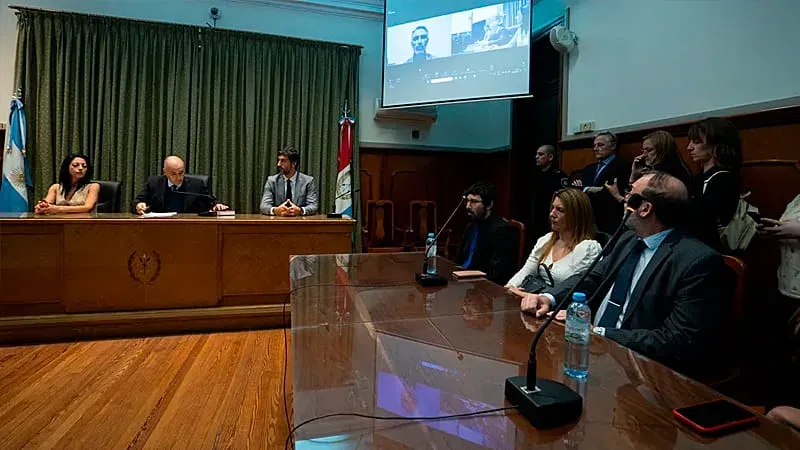 Fachada del Tribunal de Enjuiciamiento de Magistrados de Santa Fe