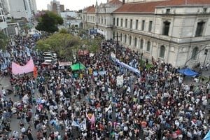 Rectores de la UNL y UTN Santa Fe en conferencia de prensa