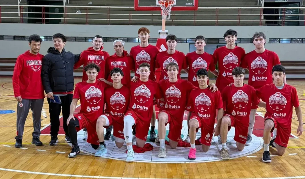 Partido de básquet de la Liga Federal Formativa U21