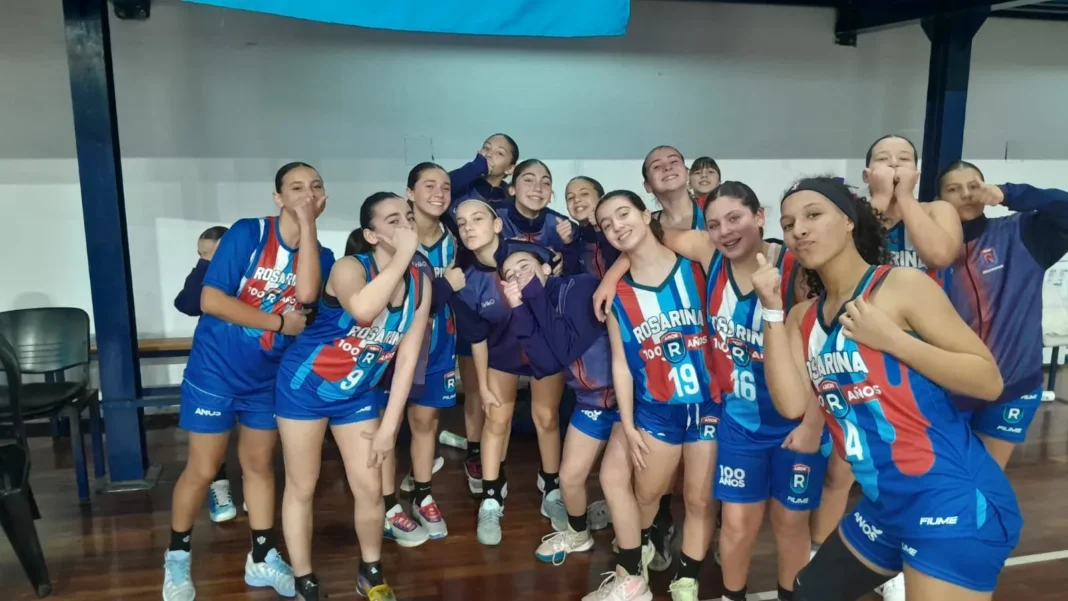 Partido de básquet femenino del Interasociaciones U13