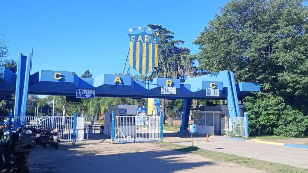 Vista aérea del predio de Rosario Central en Funes