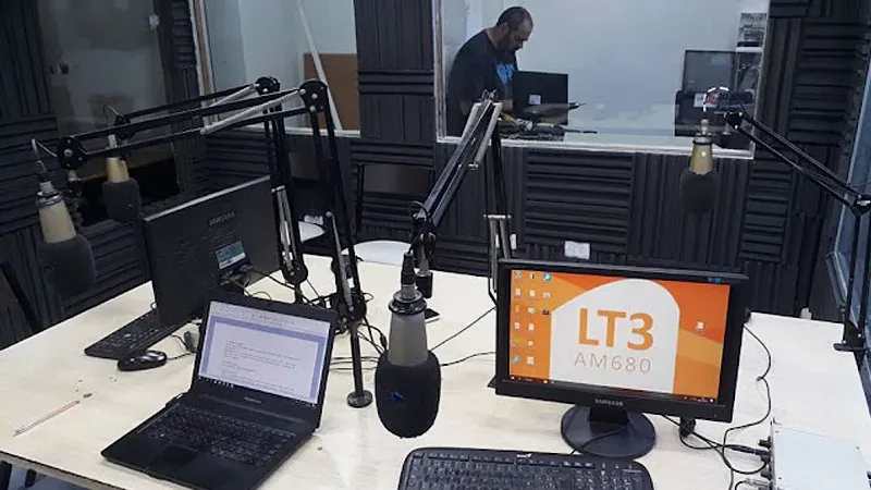 Edificio de la radio LT3 en Rosario