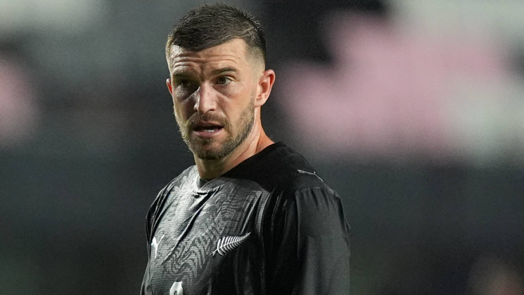 Tim Payne durante su debut mundialista con Nueva Zelanda ante Irán