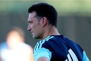 Selección Argentina entrenando en Kansas City