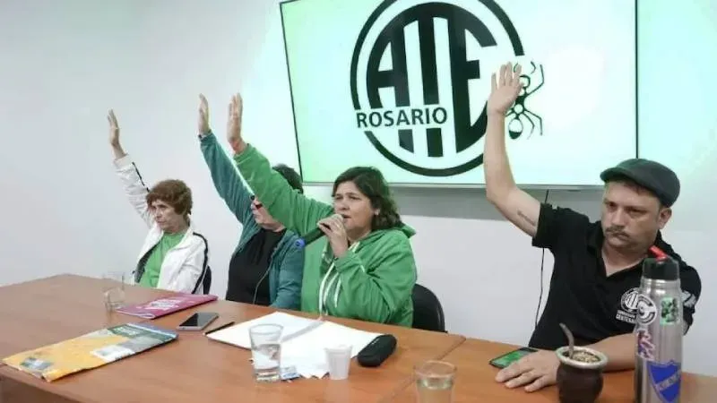 Lorena Almirón, secretaria general de ATE Rosario