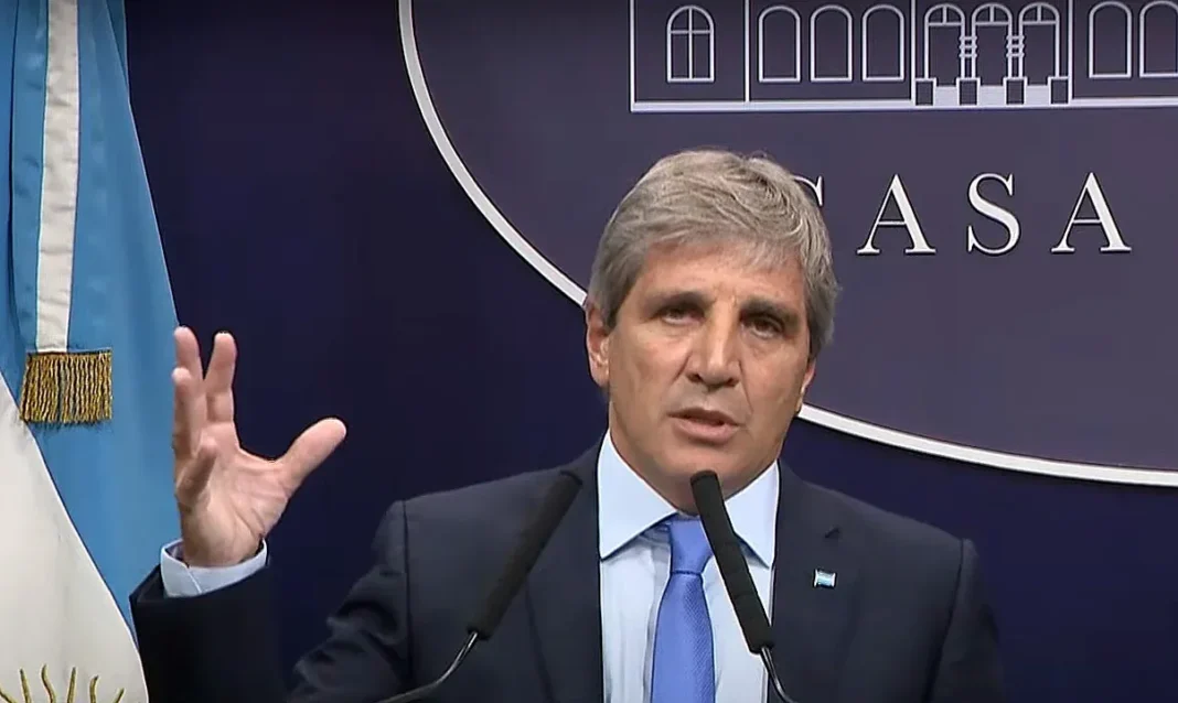 Luis Caputo en entrevista con Crónica TV
