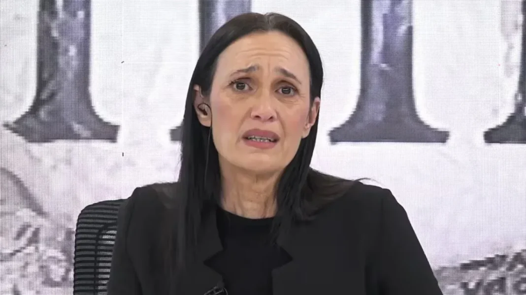 Federica Pais durante su intervención en el programa 1111 de Ar/12