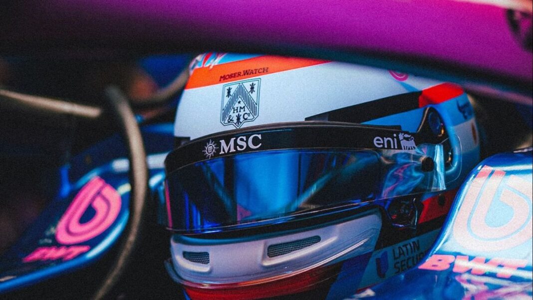 Franco Colapinto en el circuito de Silverstone durante la clasificación para la carrera sprint