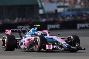 Franco Colapinto en el circuito de Silverstone durante el Gran Premio de Gran Bretaña