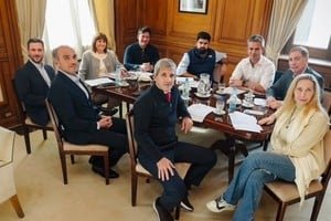 Reunión de gabinete en Casa Rosada