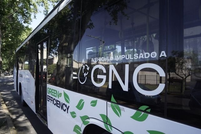 Colectivo a GNC en Rosario