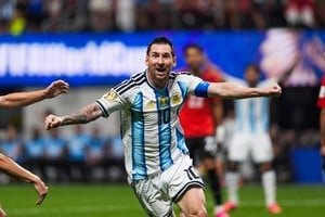 Lionel Messi emocionado tras la victoria de Argentina ante Egipto en el Mundial 2026