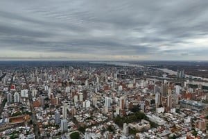 Mirta Levin durante su presentación en Santa Fe