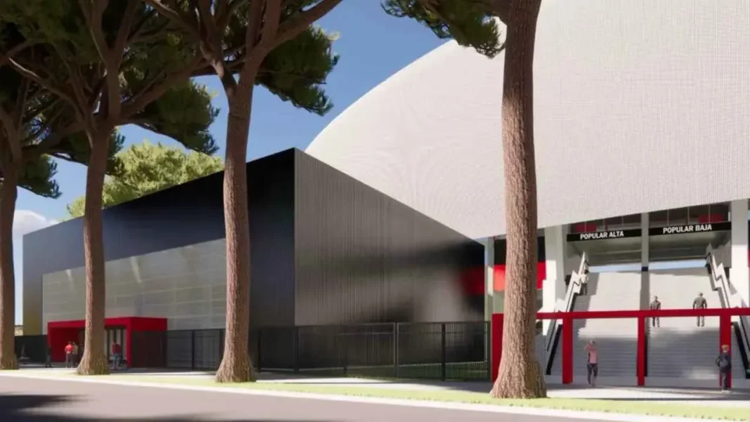 Render del nuevo microestadio de Newell's Old Boys