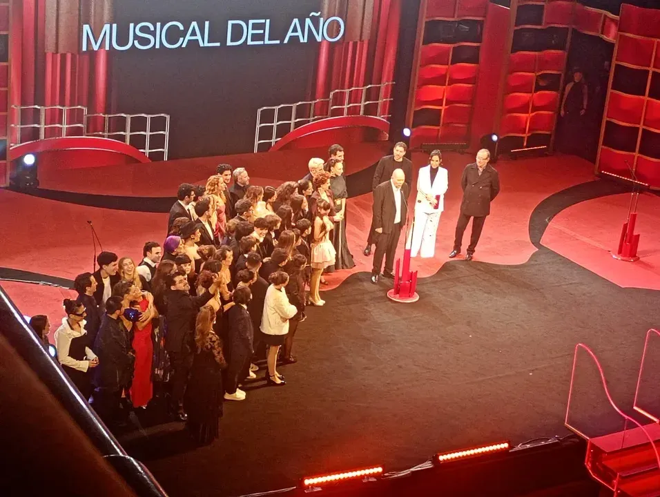 Ceremonia de los Premios Pinti en el Teatro Colón de Buenos Aires