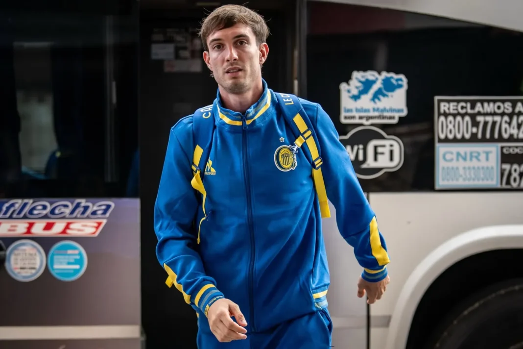 Jugadores de Rosario Central en la Copa Libertadores