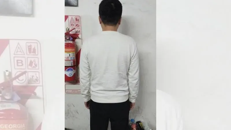 Detención de marinero extranjero en San Lorenzo