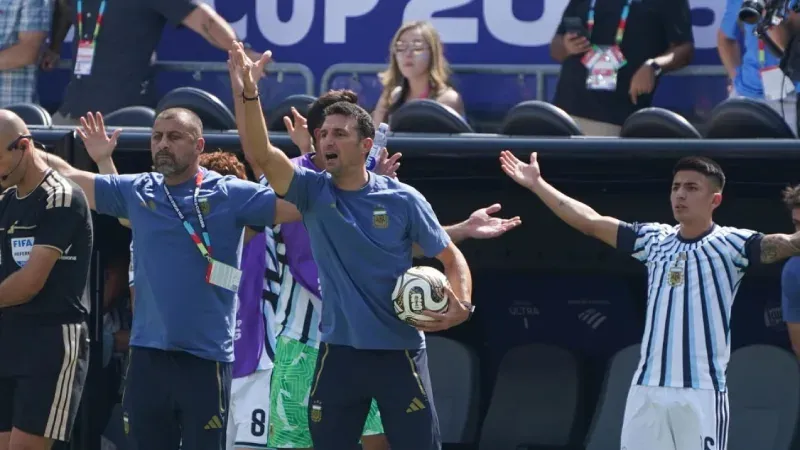 Lionel Scaloni durante declaraciones tras la final del Mundial 2026