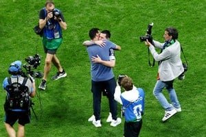 Lionel Scaloni durante declaraciones tras clasificar a la final del Mundial 2026