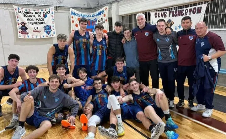 Partido de básquet entre Fisherton y Newell's