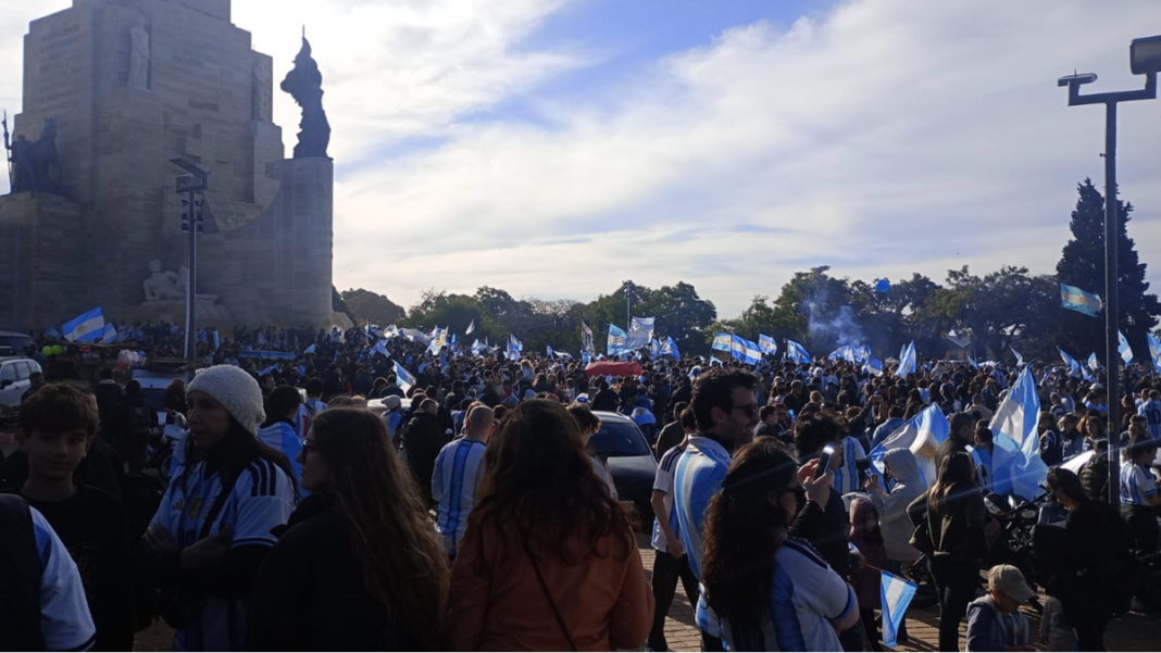 Puente del Pasaje Juramento en Rosario