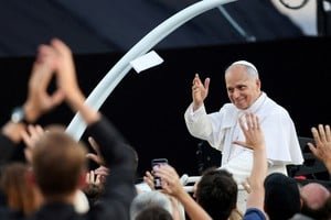 Papa León XIV en el Vaticano