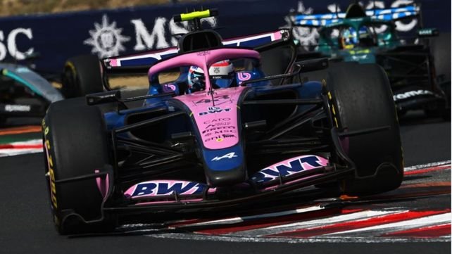Franco Colapinto en el circuito de Zandvoort