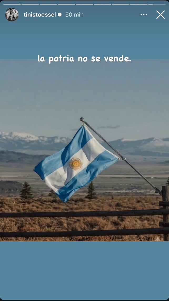 Artistas argentinos en redes sociales contra la reforma de la Ley de Tierras