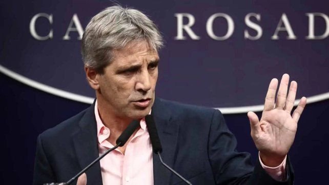 Luis Caputo, ministro de Economía de la Nación