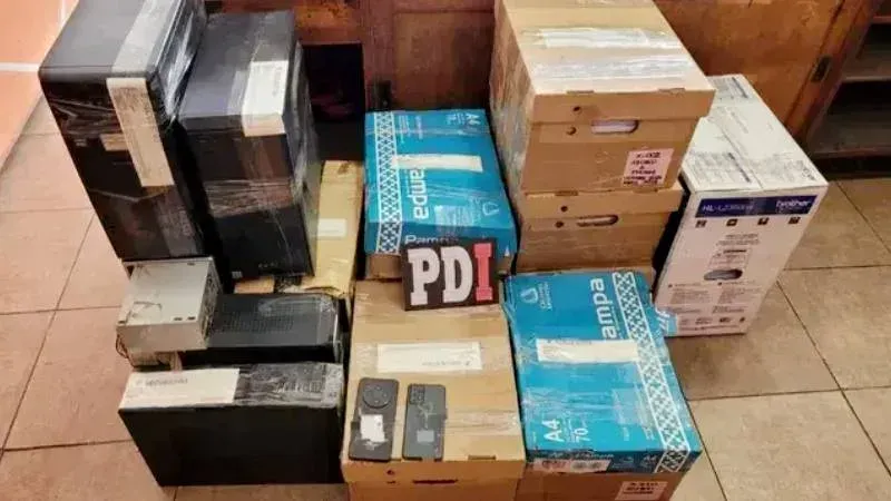 Allanamiento de la PDI en Rosario