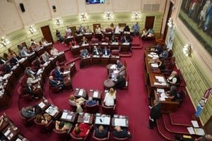 Sesión de la Cámara de Diputados de Santa Fe