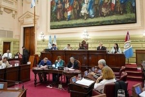 Sesión de la Cámara de Diputados de Santa Fe