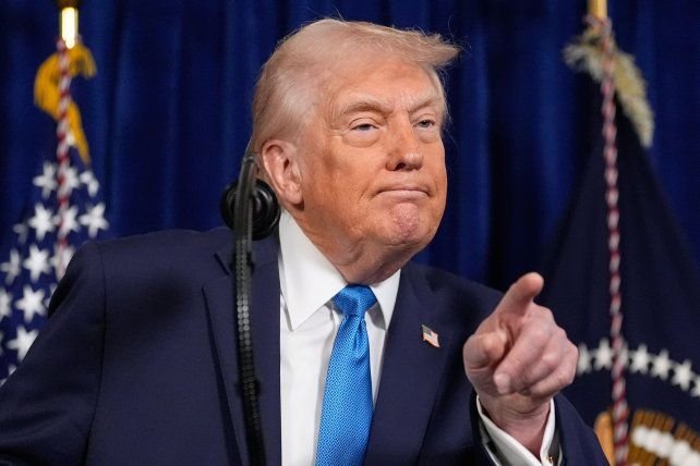 Donald Trump en el Despacho Oval