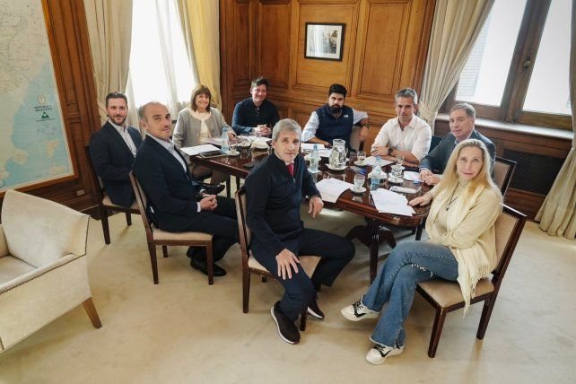 Reunión de la mesa política en la Casa Rosada