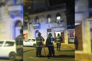 Operativo policial frente a un hogar de niñas y adolescentes en barrio Sur