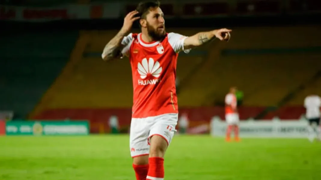 Jonatan Gómez durante su etapa como futbolista profesional