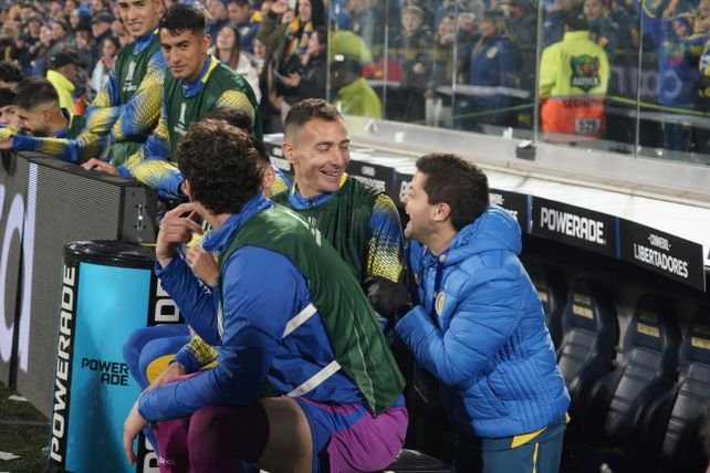 Imagen del partido entre Rosario Central y Corinthians en el Gigante de Arroyito