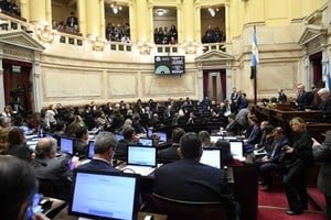 Votación en el Senado de la Nación sobre la Ley de Inviolabilidad de la Propiedad Privada