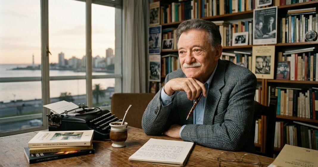 Retrato de Mario Benedetti