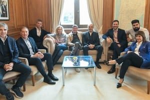 Reunión de la Mesa Política del Gobierno en Casa Rosada