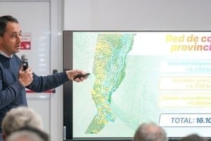 Imagen de la defensa de la Ruta Provincial N° 1 en Santa Fe