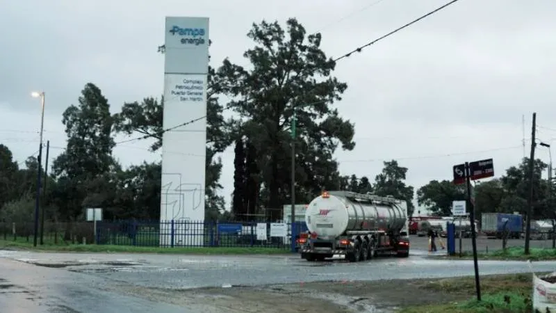 Planta de Pampa Energía en Puerto General San Martín