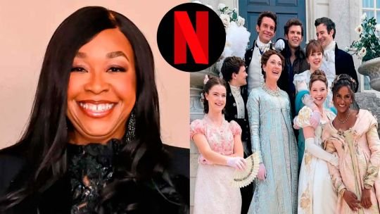Shonda Rhimes en un evento de Netflix
