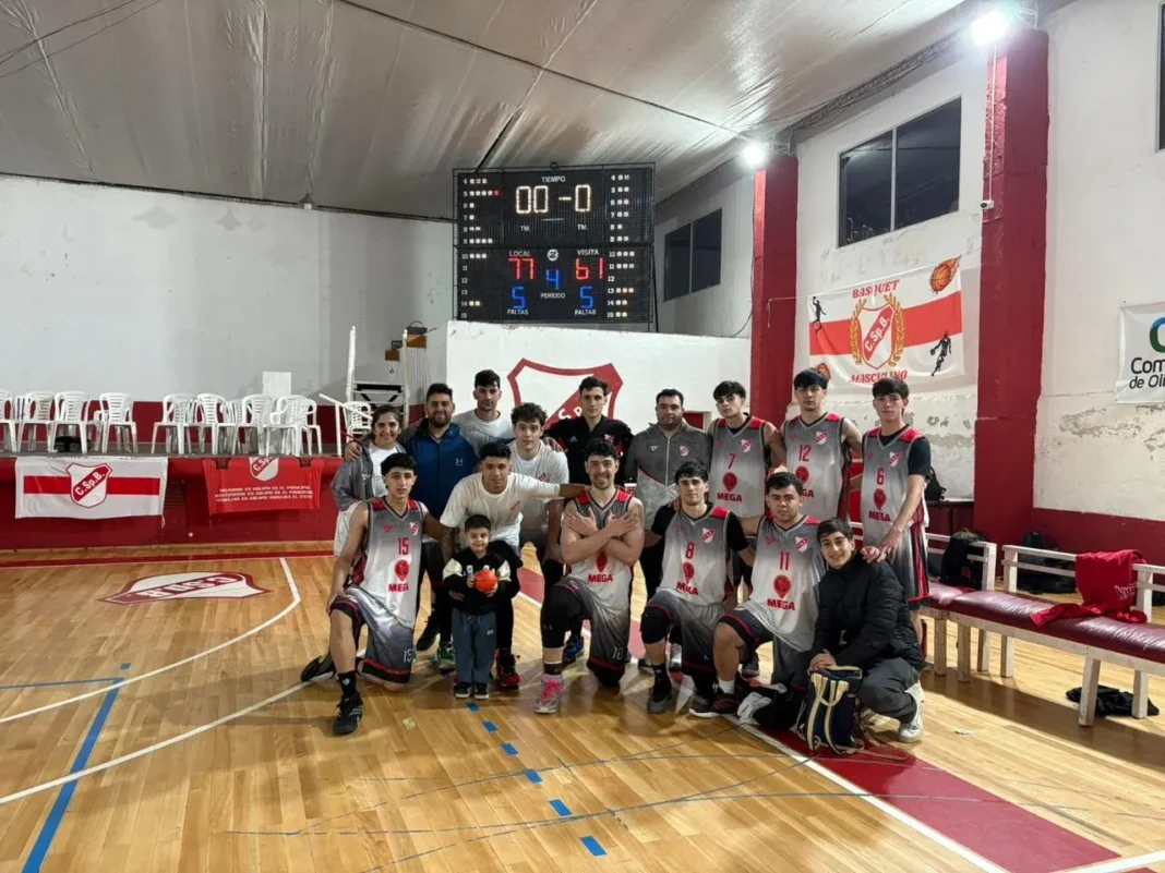 Partido de básquet en Rosario