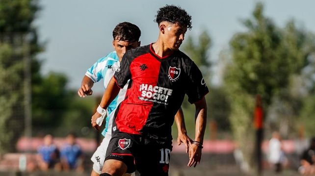 Jorge Rodríguez con la camiseta de Newell's Old Boys