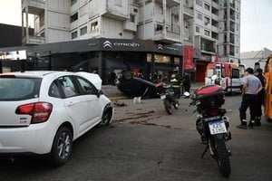 Intersección de avenida Alem y Belgrano en Santa Fe