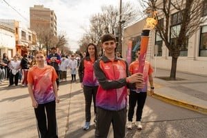 Antorcha Suramericana en Firmat