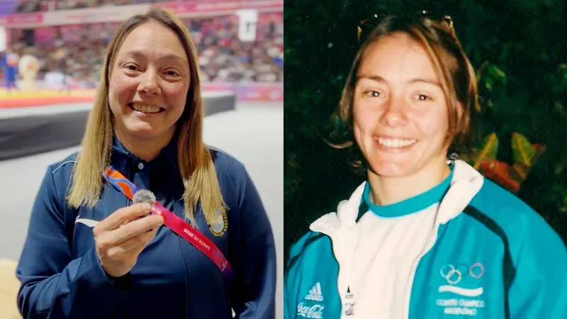 Carolina Mariani durante los Juegos Suramericanos Santa Fe 2026