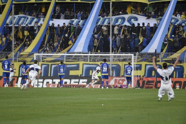 Jugadores de Rosario Central en el Gigante de Arroyito