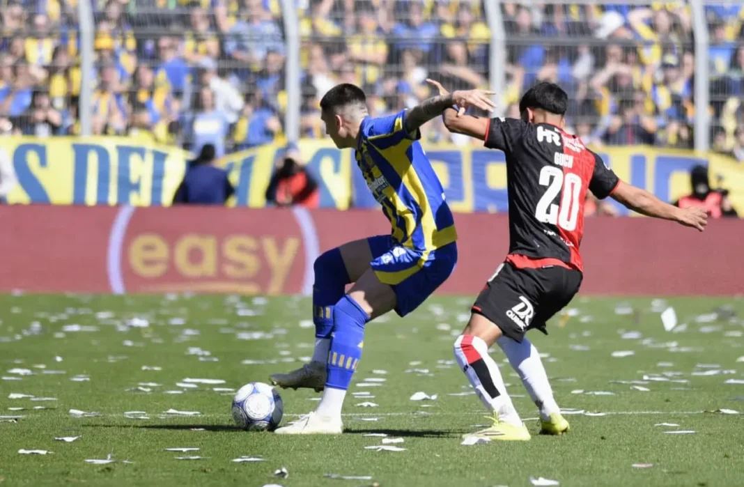 Foto del partido entre Rosario Central y Newell’s Old Boys en el Gigante de Arroyito